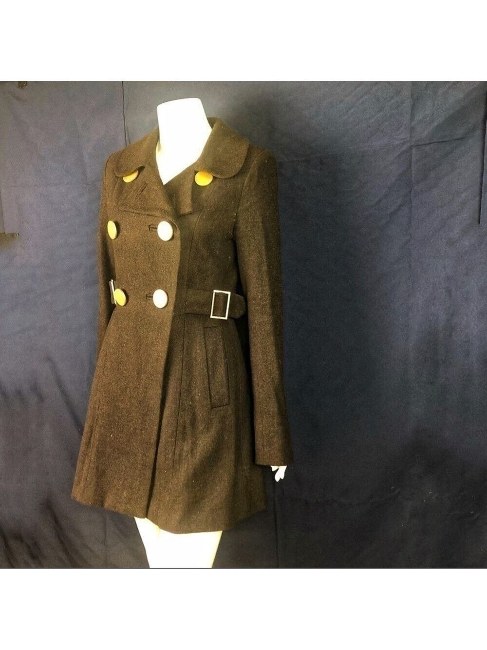 EUC-URBAN behavior DoubleBreasted Fitted Long Coat